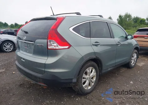 2012 Honda Cr-V Ex-L z USA, uszkodzony, nr VIN 2HKRM4H7XCH612377